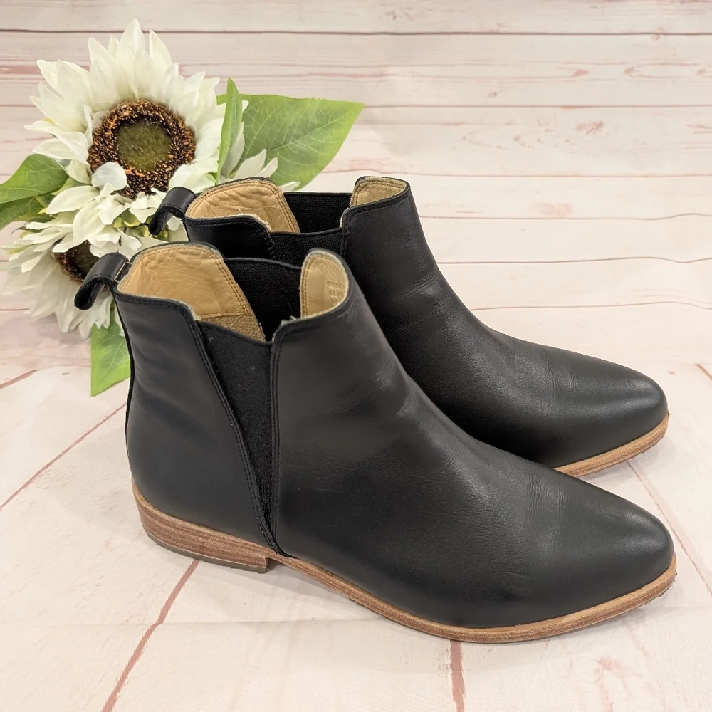 🎉 SALE 🎉 NIB Nisolo Classic Chelsea Black Leather Ankle Boots